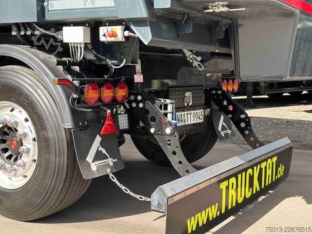 Tanker semitrailer LANGENDORF Combi-Liner Kipper 48 cbm+ Gülle 27 cbm, MIETEN?