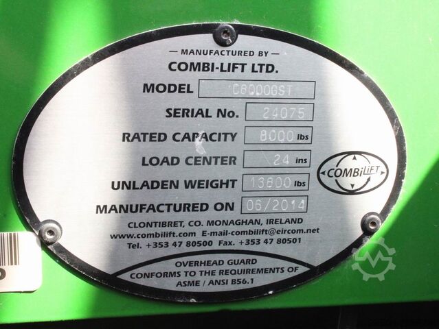 Four-way side loader Combilift C 8000 GST