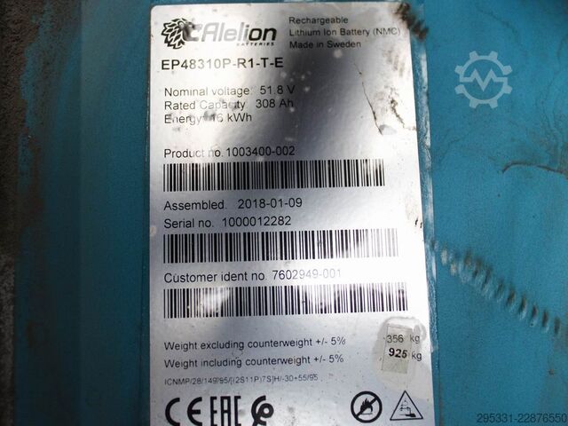 Reach Truck BT RRE 160 H  Li-Ion