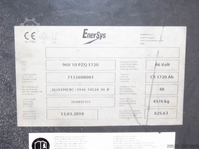 Electric 4-wheel forklift Carer A 80-900X