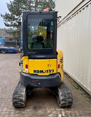 Minibagger KOMATSU PC26MR-3 / 2020 BJ / 2 x Löffel