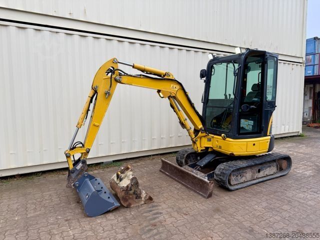 Minibagger KOMATSU PC26MR-3 / 2020 BJ / 2 x Löffel