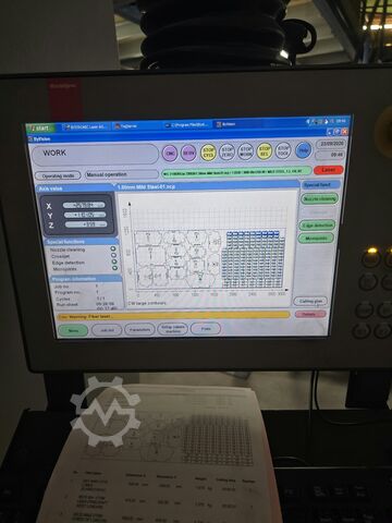 Laserschneidmaschine Bystronic BySprint 3015 2kW Fiber Laser