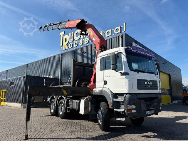 Kranwagen MAN TGA 33.390 + PALFINGER PK 36002---5X EXT + 6X6 ...