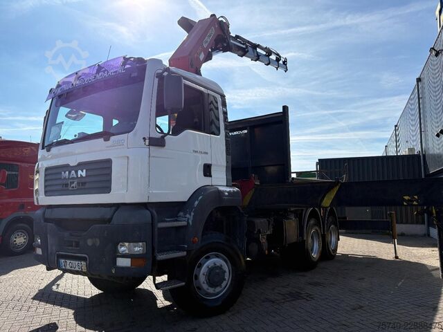 Kranwagen MAN TGA 33.390 + PALFINGER PK 36002---5X EXT + 6X6 ...