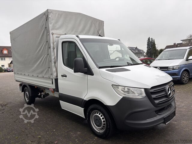 Transporter mit Pritsche & Plane Mercedes-Benz Sprinter 314 *Plane*Kamera*30.Tkm*1.Hand