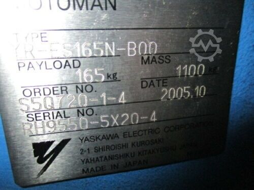 Industrieroboter Yaskawa Motoman ES 165N NX100 mit Euromap 67