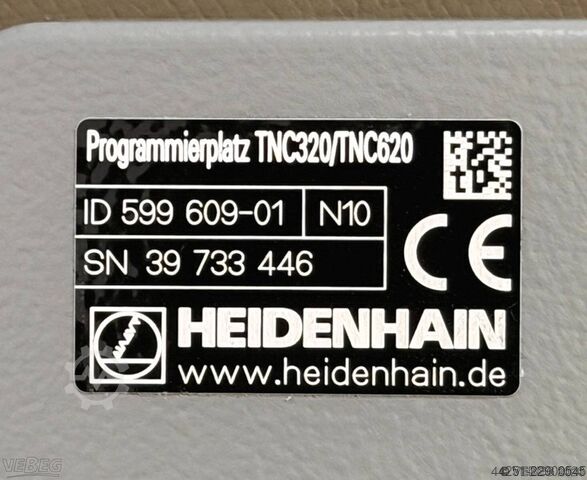 Heidenhain Programming Station TNC320 TNC620 599609-01 N10 CNC Operator Keyboard Heidenhain Programmierplatz TNC 320 / TNC 620
