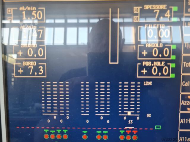 Glass grinding machine BAVELLONI GEMY V10