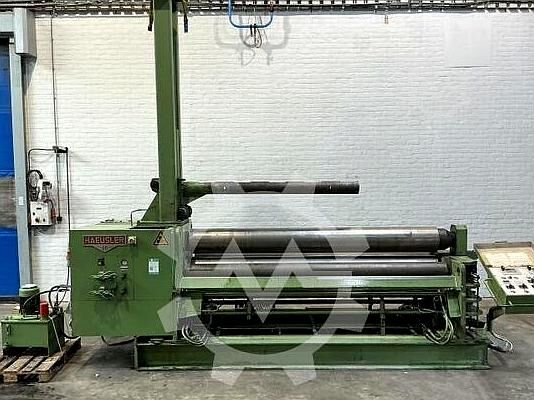 Round bending machine Haeusler VRM E HY 3000/8