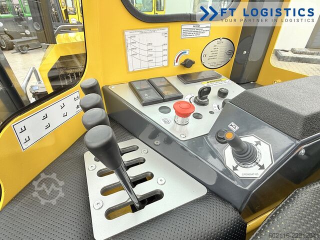 4-way forklift Combilift C4000 GAS DUPLEX 4600 FORK POSITIONER