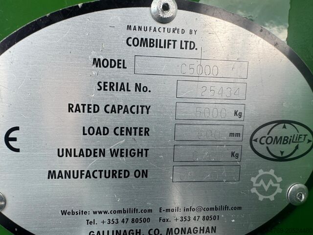 4-way forklift truck Combilift C5000 / Low mast/ Only 2800 mm height