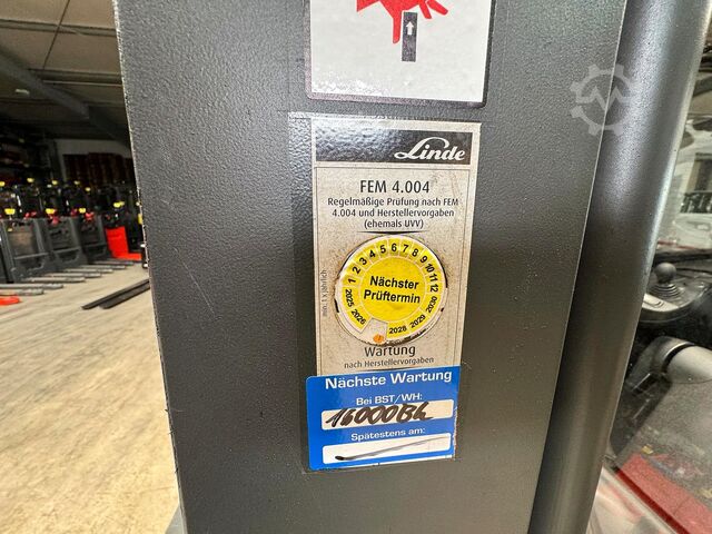 2022 service + safety inspection (UVV) valid until 06/2027, 15,536 operating hours Linde H 20T