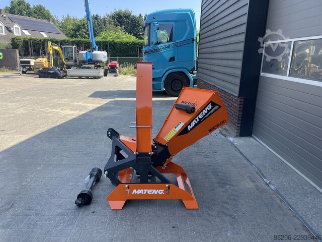 Mateng WCP 130 Holzhäcksler / Schredder NEU für Kleintraktoren MATENG WCP 130 houthakselaar / versnipperaar NIEUW voor minitractor