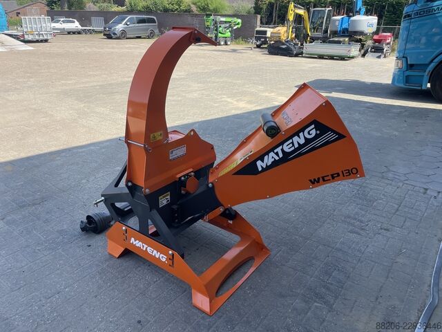 Mateng WCP 130 Holzhäcksler / Schredder NEU für Kleintraktoren MATENG WCP 130 houthakselaar / versnipperaar NIEUW voor minitractor