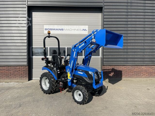 Solis 26 HST compact tractor with front loader / front-end loader NEW SOLIS 26 HST minitractor met voorlader / frontlader NIEUW
