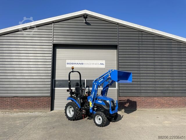 Solis 26 HST compact tractor with front loader / front-end loader NEW SOLIS 26 HST minitractor met voorlader / frontlader NIEUW