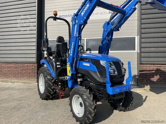 Solis 26 HST compact tractor with front loader / front-end loader NEW SOLIS 26 HST minitractor met voorlader / frontlader NIEUW