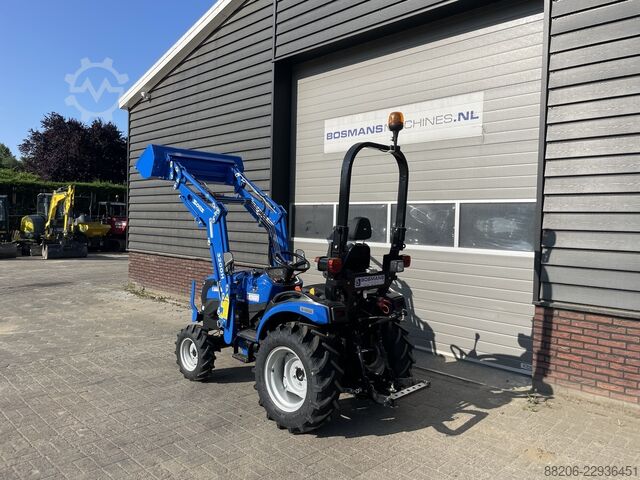 Solis 26 HST compact tractor with front loader / front-end loader NEW SOLIS 26 HST minitractor met voorlader / frontlader NIEUW