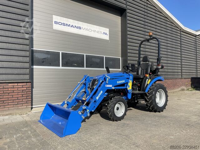 Solis 26 HST compact tractor with front loader / front-end loader NEW SOLIS 26 HST minitractor met voorlader / frontlader NIEUW