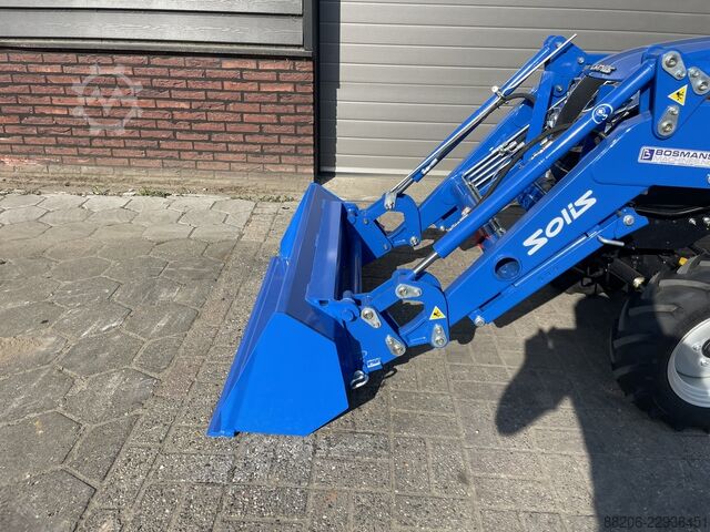 Solis 26 HST compact tractor with front loader / front-end loader NEW SOLIS 26 HST minitractor met voorlader / frontlader NIEUW