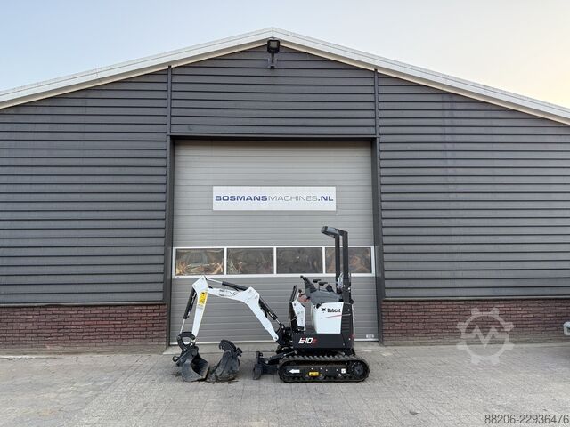Bobcat E10 Z mini excavator 2026, 50 hours, DEMO BOBCAT E10 z minigraver 2026 50 uur DEMO
