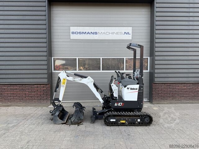 Bobcat E10 Z mini excavator 2026, 50 hours, DEMO BOBCAT E10 z minigraver 2026 50 uur DEMO