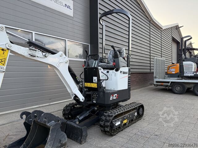 Bobcat E10 Z mini excavator 2026, 50 hours, DEMO BOBCAT E10 z minigraver 2026 50 uur DEMO