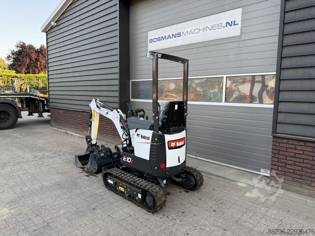 Bobcat E10 Z mini excavator 2026, 50 hours, DEMO BOBCAT E10 z minigraver 2026 50 uur DEMO
