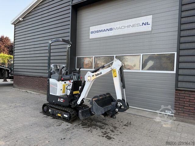 Bobcat E10 Z mini excavator 2026, 50 hours, DEMO BOBCAT E10 z minigraver 2026 50 uur DEMO