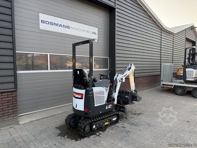 Bobcat E10 Z mini excavator 2026, 50 hours, DEMO BOBCAT E10 z minigraver 2026 50 uur DEMO
