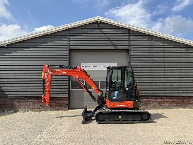 Kubota U56-5 mini excavator NEW KUBOTA U56-5 minigraver NIEUW