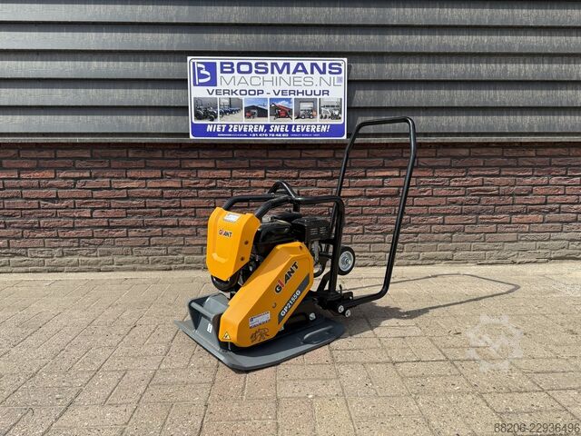 Giant GP2155 G Petrol Vibratory Plate NEW GIANT GP2155 G Benzine Trilplaat NIEUW