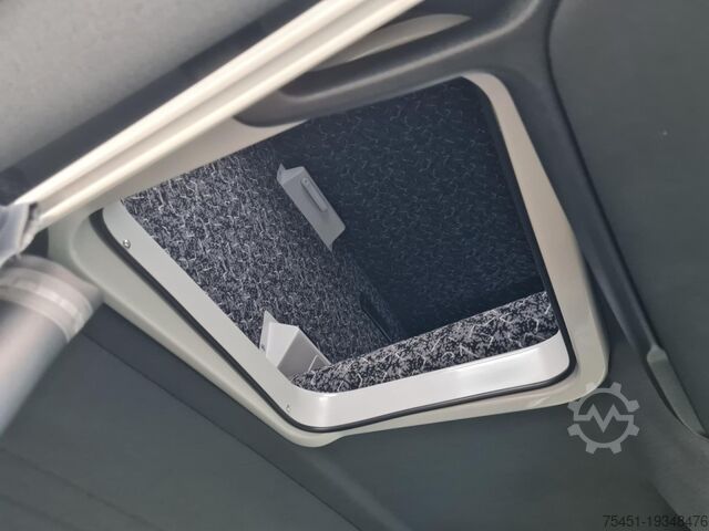 Transporter mit Pritsche & Plane Mercedes-Benz Sprinter 317 AG Schiebe Plane Schlafkab 10 Pal AHK