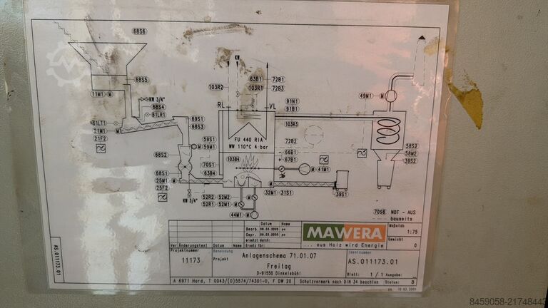 Heating & blower MAWERA FU 400 RIA