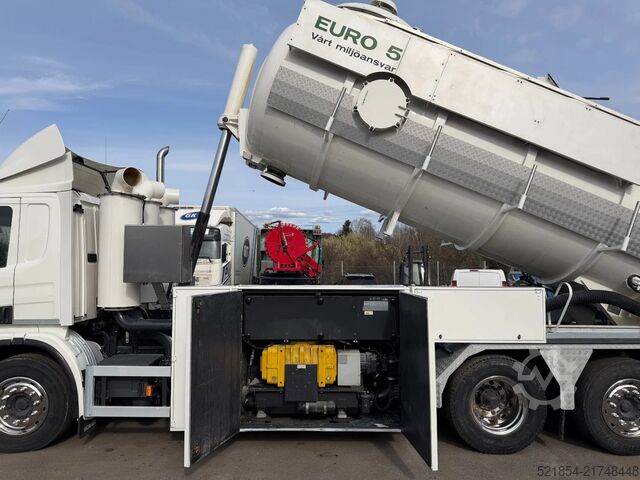 Suction vehicle Scania P400 14,5m3 Dry Vacuum-truck (Only 298h), 2013