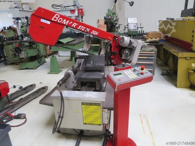 Bandsaw - Horizontal BOMAR STG 260 DGH