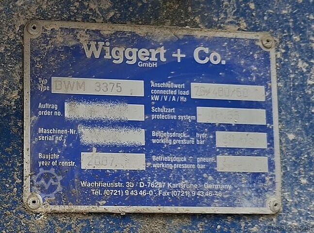 Doppelwellenmischer Wiggert DWM 3375