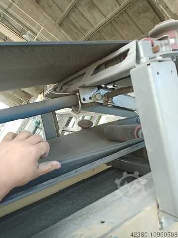 Steep belt conveyor Cover belt conveyor Kühne Förderband 650mm / 14200mm