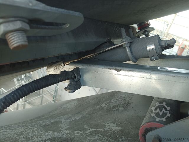 Steep belt conveyor Cover belt conveyor Kühne Förderband 650mm / 14200mm