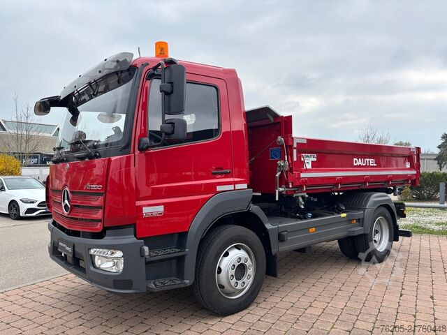 Three-sided tipper truck Mercedes-Benz Atego 1530 K AUT Kam. LED Navi SpurH