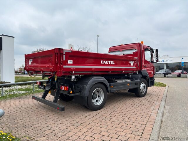 Three-sided tipper truck Mercedes-Benz Atego 1530 K AUT Kam. LED Navi SpurH