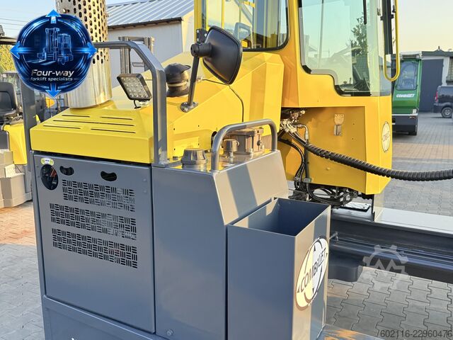 4-way forklift Combilift C5000 XL GAS TRIPLEX 6920 FORK POSITIONE