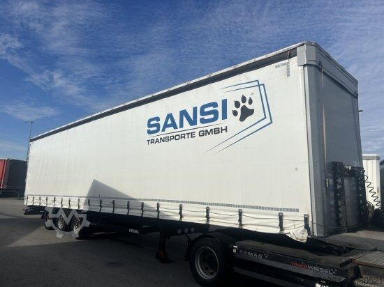 Open semitrailer with tarp KöGEL SN 24 MEGA-TAUTLINER REIFEN 435/50/19,5
