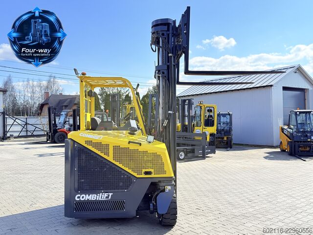 4-way forklift Combilift CB4000 GAS TRIPLEX 8500 FREE LIFT
