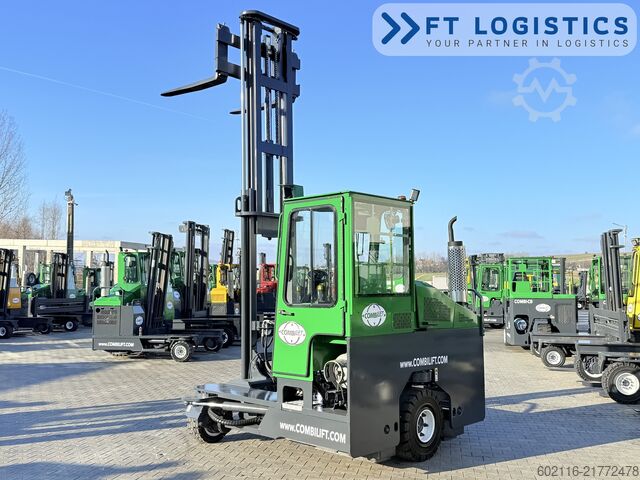 4-way forklift Combilift C5000L GAS DUPLEX 4100 POSITIONER CABIN