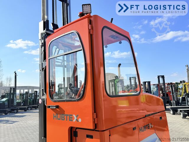 4-way forklift Hubtex DQ45G DUPLEX 5000 FORK-POSITIONER CABIN