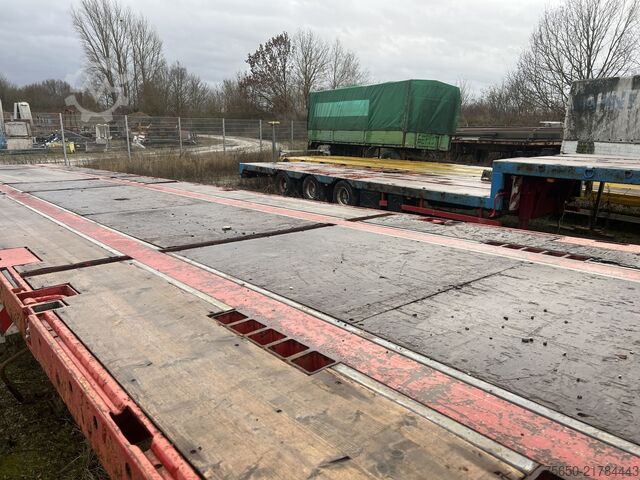 Open semitrailer Fliegl SDS350  3 Achs Sattelauflieger