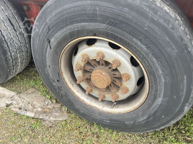 Open semitrailer Fliegl SDS350  3 Achs Sattelauflieger