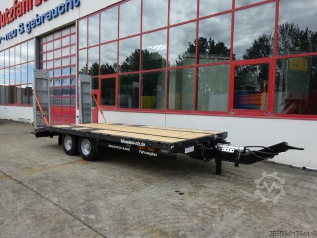 Low loader trailer Möslein TTT 13- 6,28P  Neuer Tandemtieflader 13 t GG